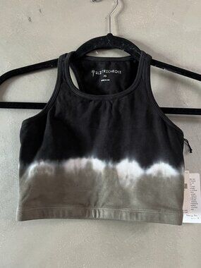 Anthropologie Electric & Rose Bella Tie-Dye Bralette in Army/Onyx
